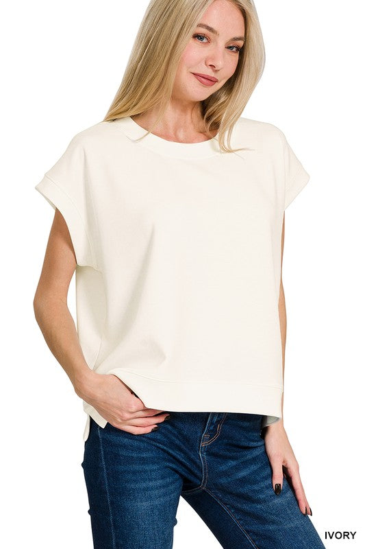 Lucie Scrumptious Short Sleeve Top