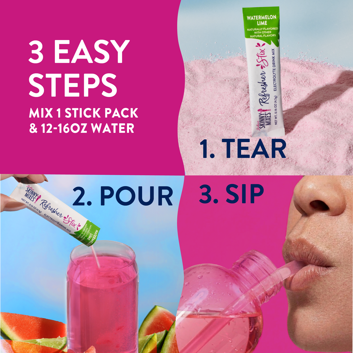 Refresher Stix - 16 packets