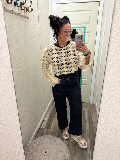 Fantastic Crop Crochet Top
