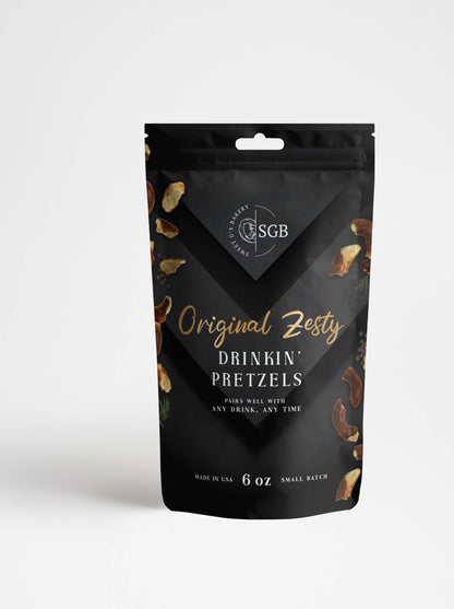 Original (Zesty) Flavored Sourdough Pretzels - 6oz Pouch
