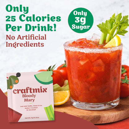 Bloody Mary Cocktail/Mocktail Mixer - single