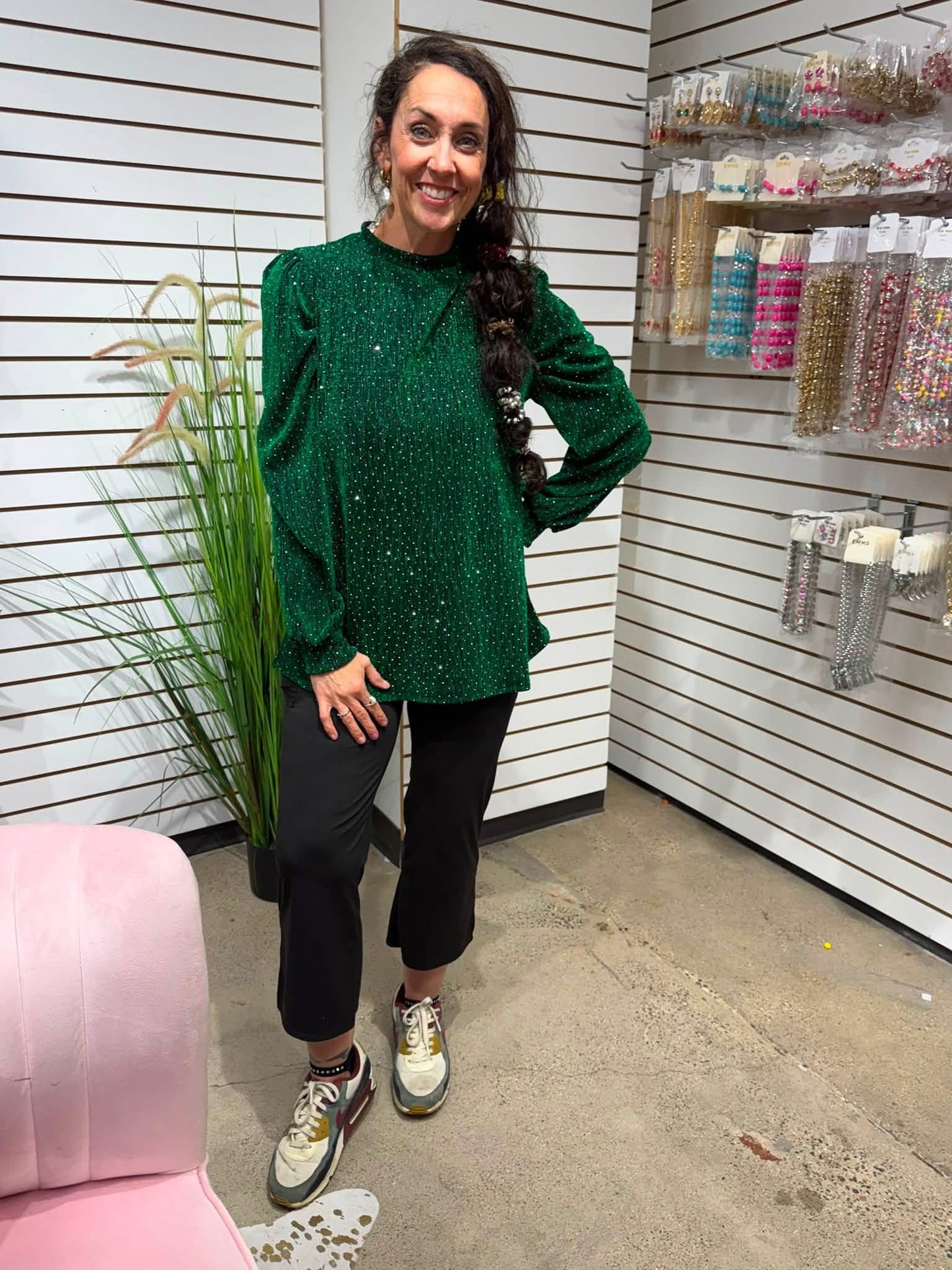 Fancy Like That Holiday Party Top