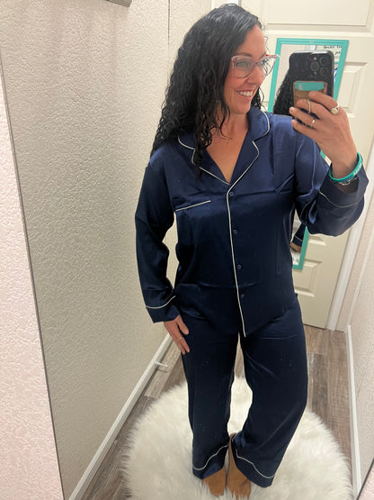 Timeless Satin Pajama Set