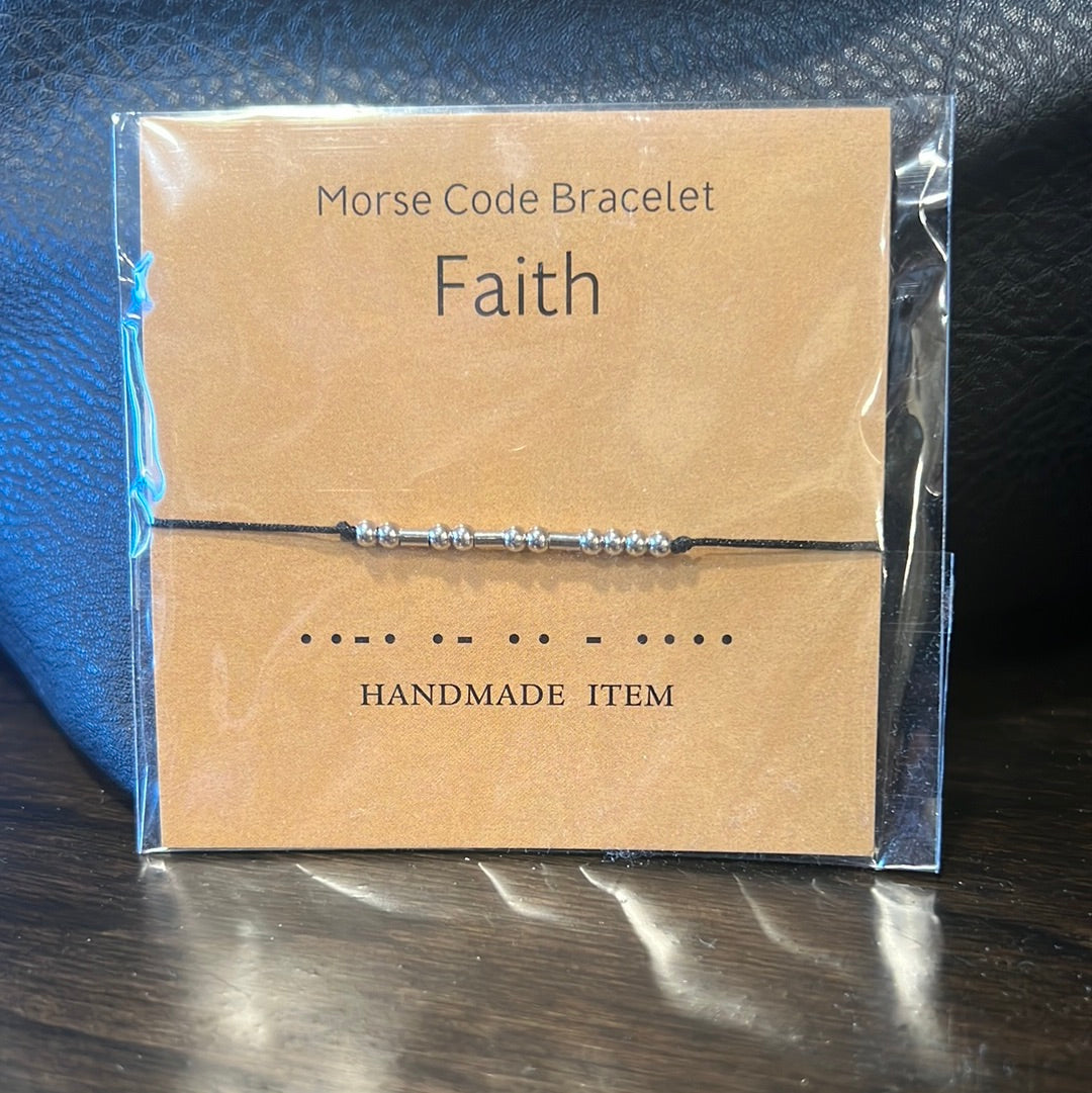 Morse Code Bracelet (Faith)