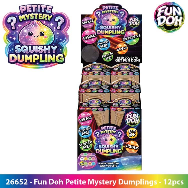 Mini Petite Squishy Mystery Dumpling 2.5"