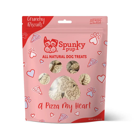 A Pizza My Heart All Natural Crunchy Dog Biscuits Treats: