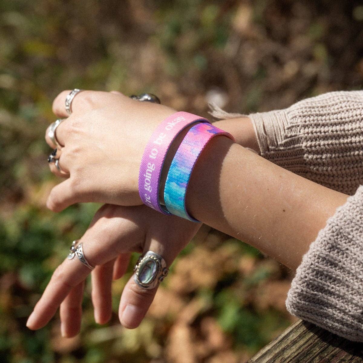You're Going To Be Okay Interactive Affirmation Bracelet