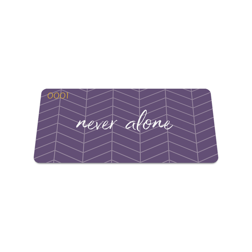 Never Alone Bible Verse Bracelet