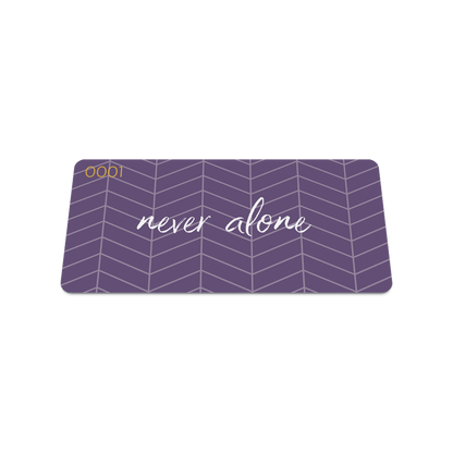 Never Alone Bible Verse Bracelet