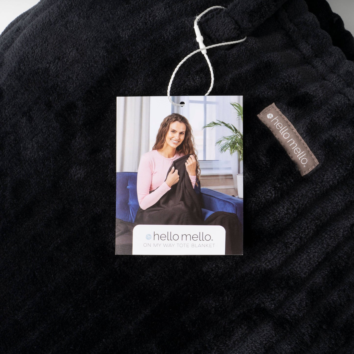 Plush Microfiber Tote Blanket
