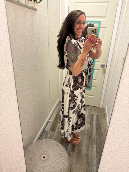 AnaBelle Flutter Sleeve Dress