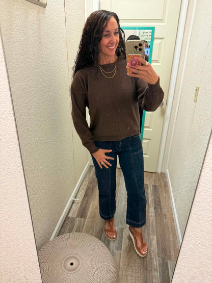 Vitality Long Sleeve Sweater Top