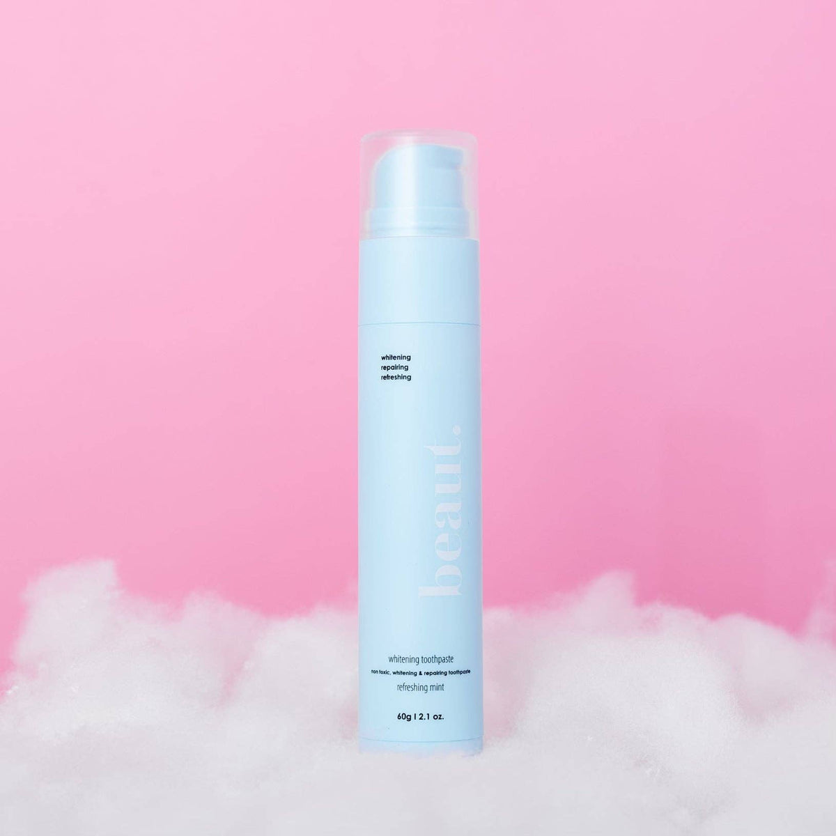 Non-Toxic Whitening & Repairing Toothpaste: Mint