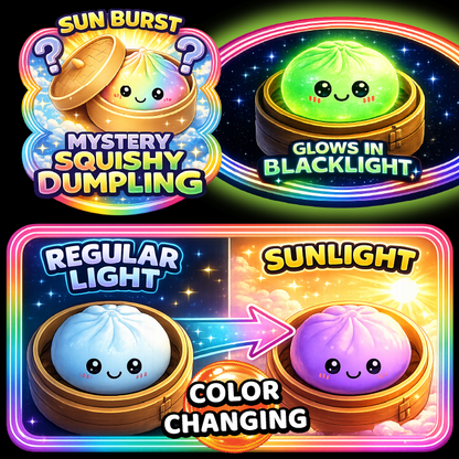 Color Changing Mystery Dumpling Squishy