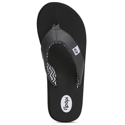 Black Floopi Flip Flops