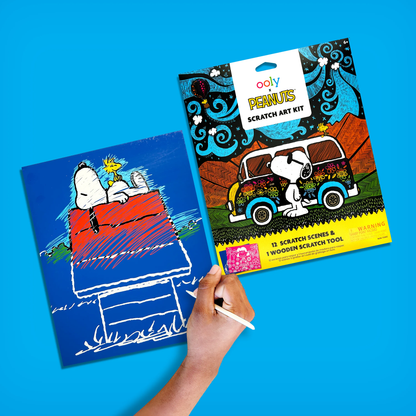 Peanuts: Scratch Art Kit (13 PC Set)