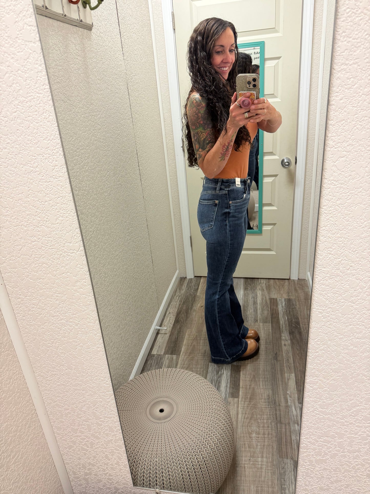 Simone Trouser Flare High Rise Judy Blue Jeans