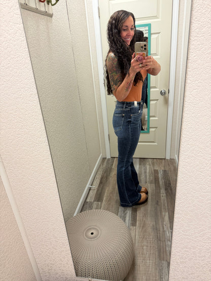 Simone Trouser Flare High Rise Judy Blue Jeans