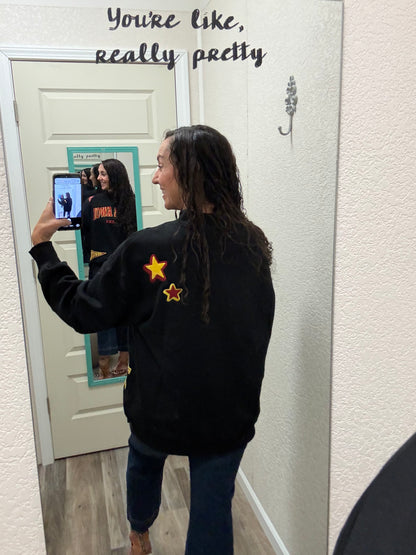 Iowa State All Over Scatter Oversized Funnel Neck