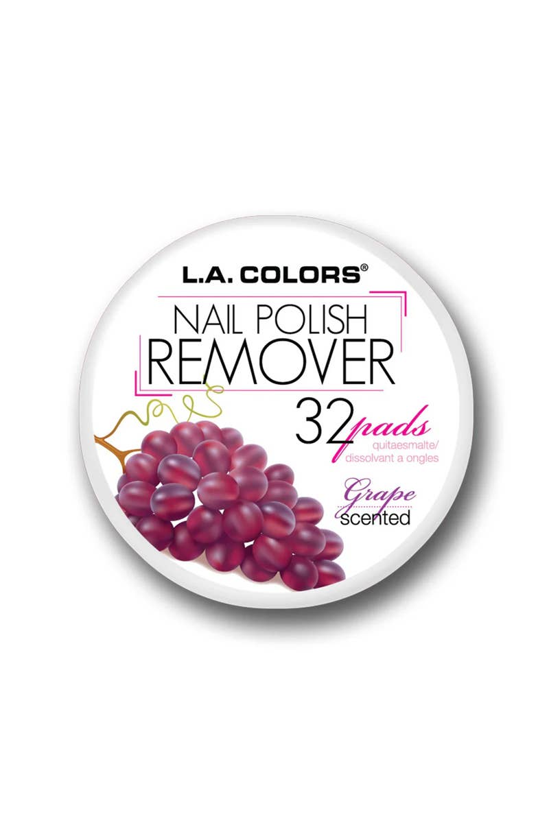Grape Nail Polish Remover 32 Pads -