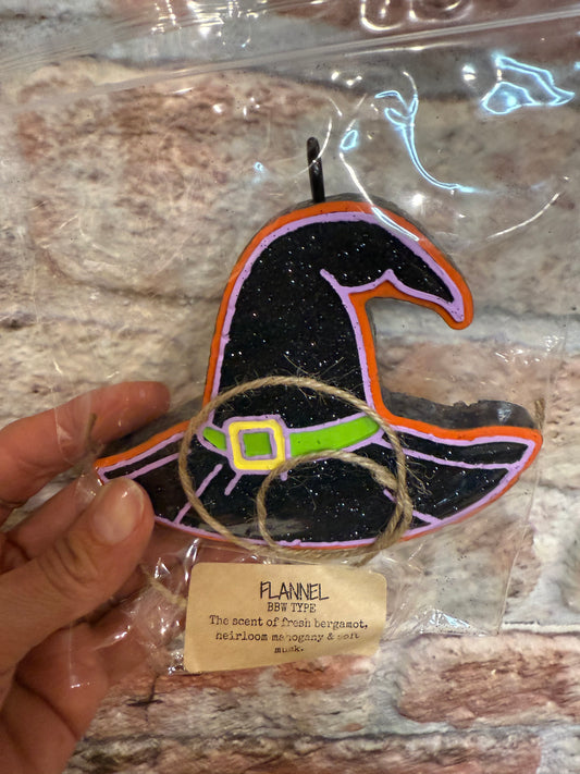 Witches Hat Freshie - Flannel Scent