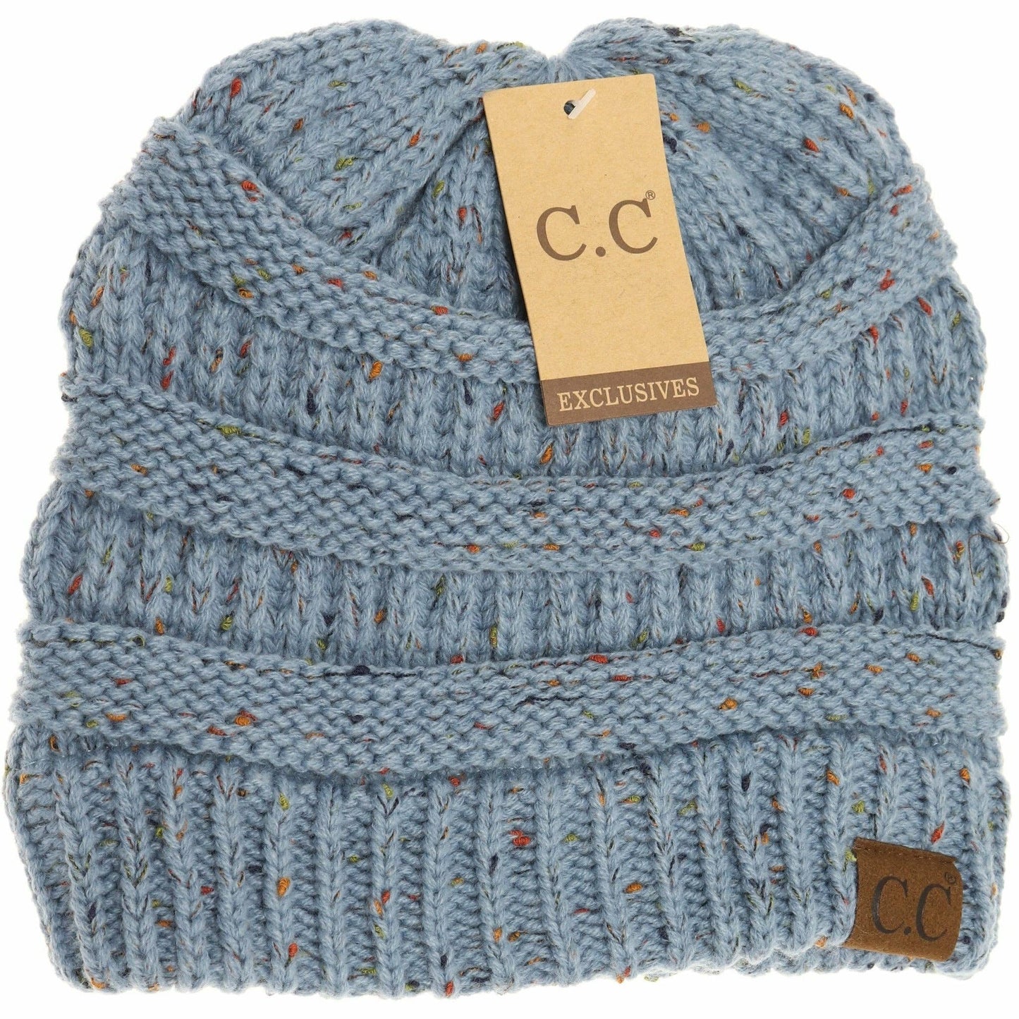 Oatmeal Flecked CC Beanies: