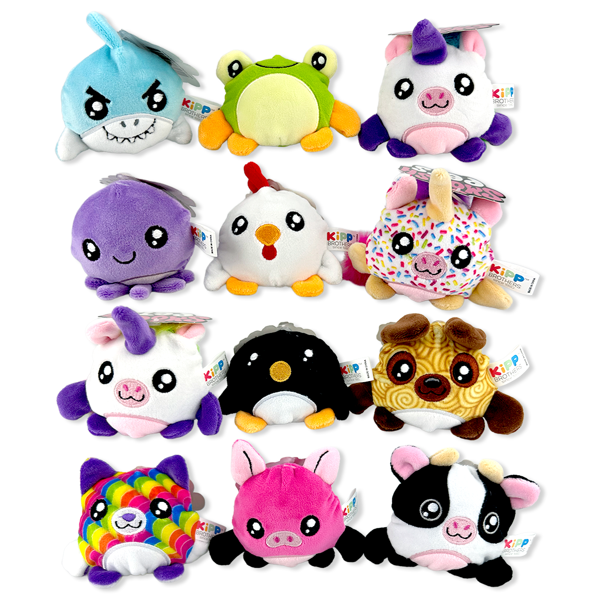 Smoosh Pets: Ultra-Soft Squishy Plush Animal Ball Assortment