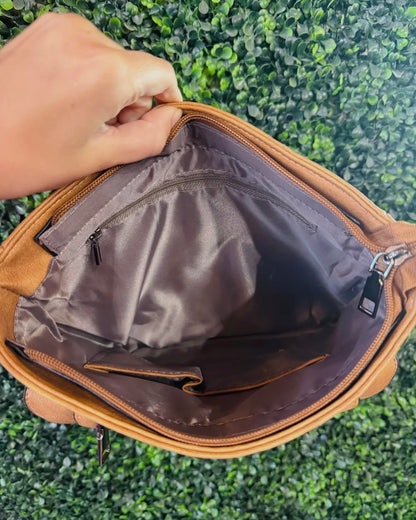 Cameron Camel Crossbody Purse