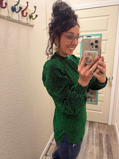 See Me Sparkle Long Sleeve Top