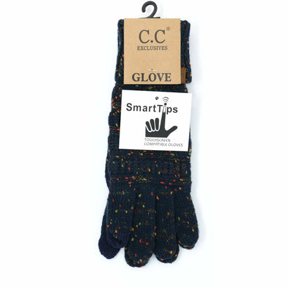 Brown Flecked Smart Tips CC Gloves