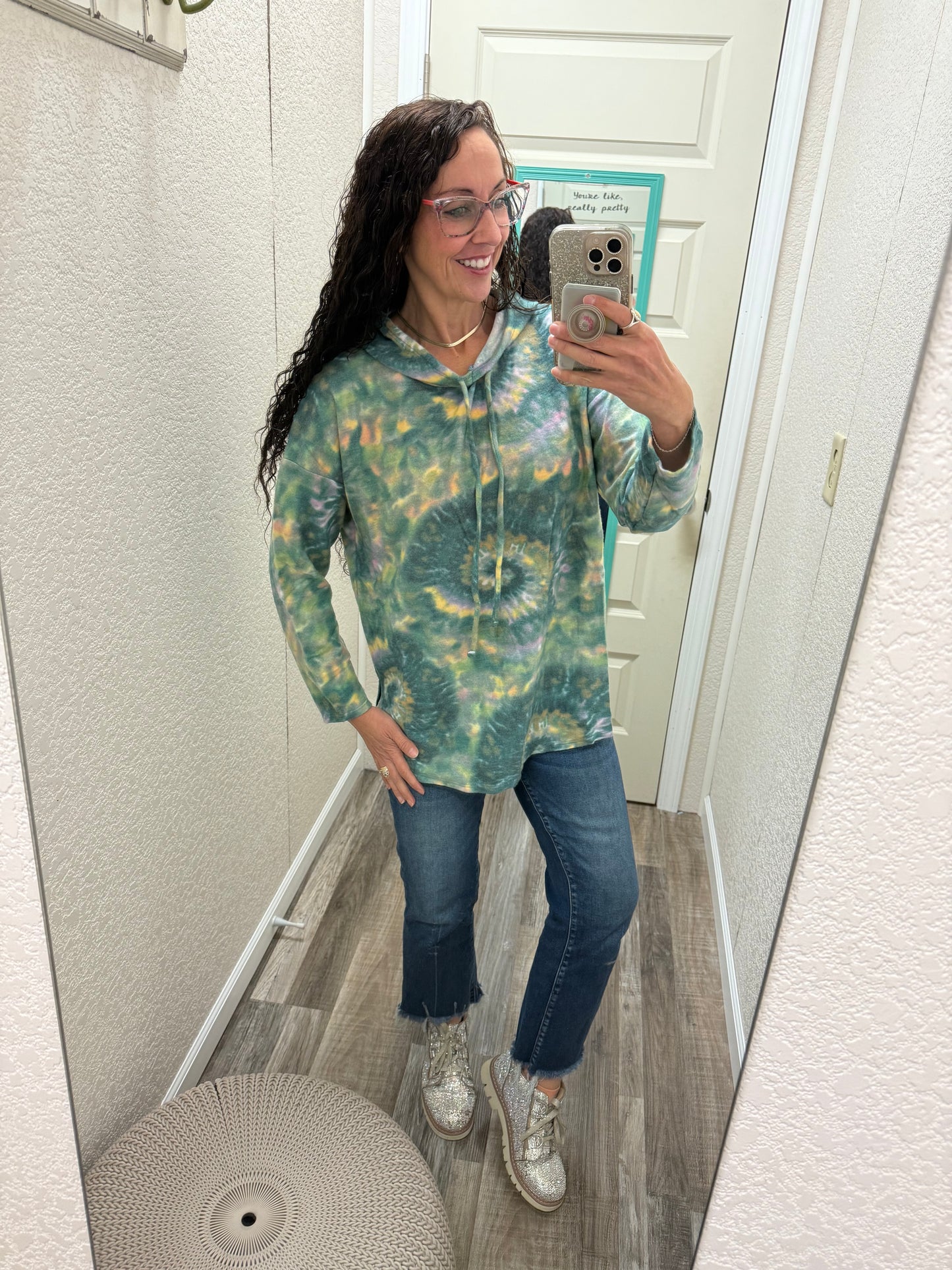 Jessa tie dye hoodie