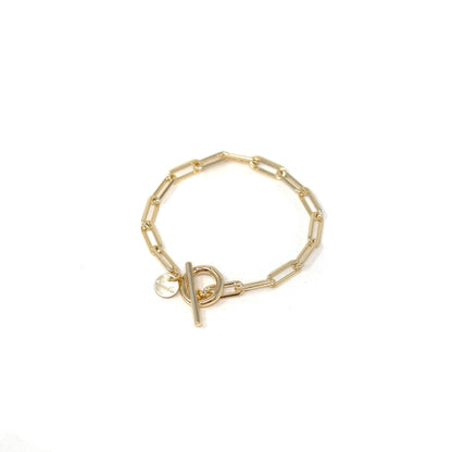 Keepsake Chain Charm Bracelet Gold