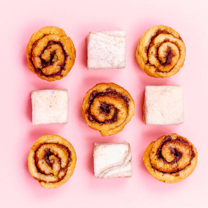 Cinnamon Roll Marshmallows / Gluten Free / Dairy & Dye Free