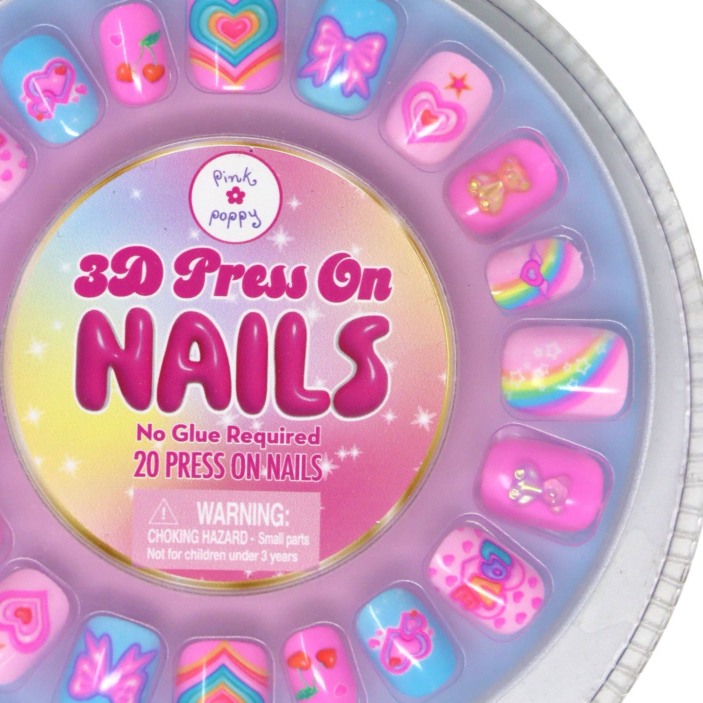 3D Gummy Bear Press On Nails