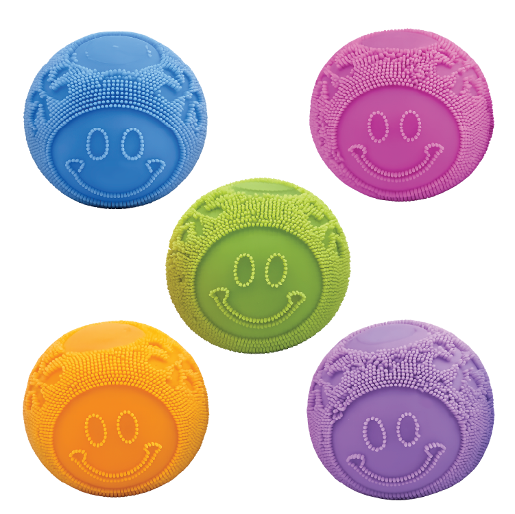 Fuzzy Face Squishy Sensory Toy
