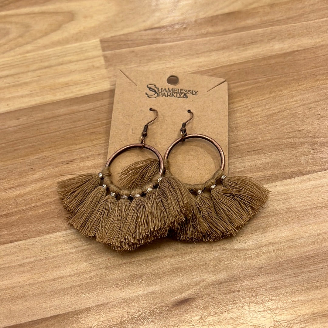 Earrings Fringe (Gold)