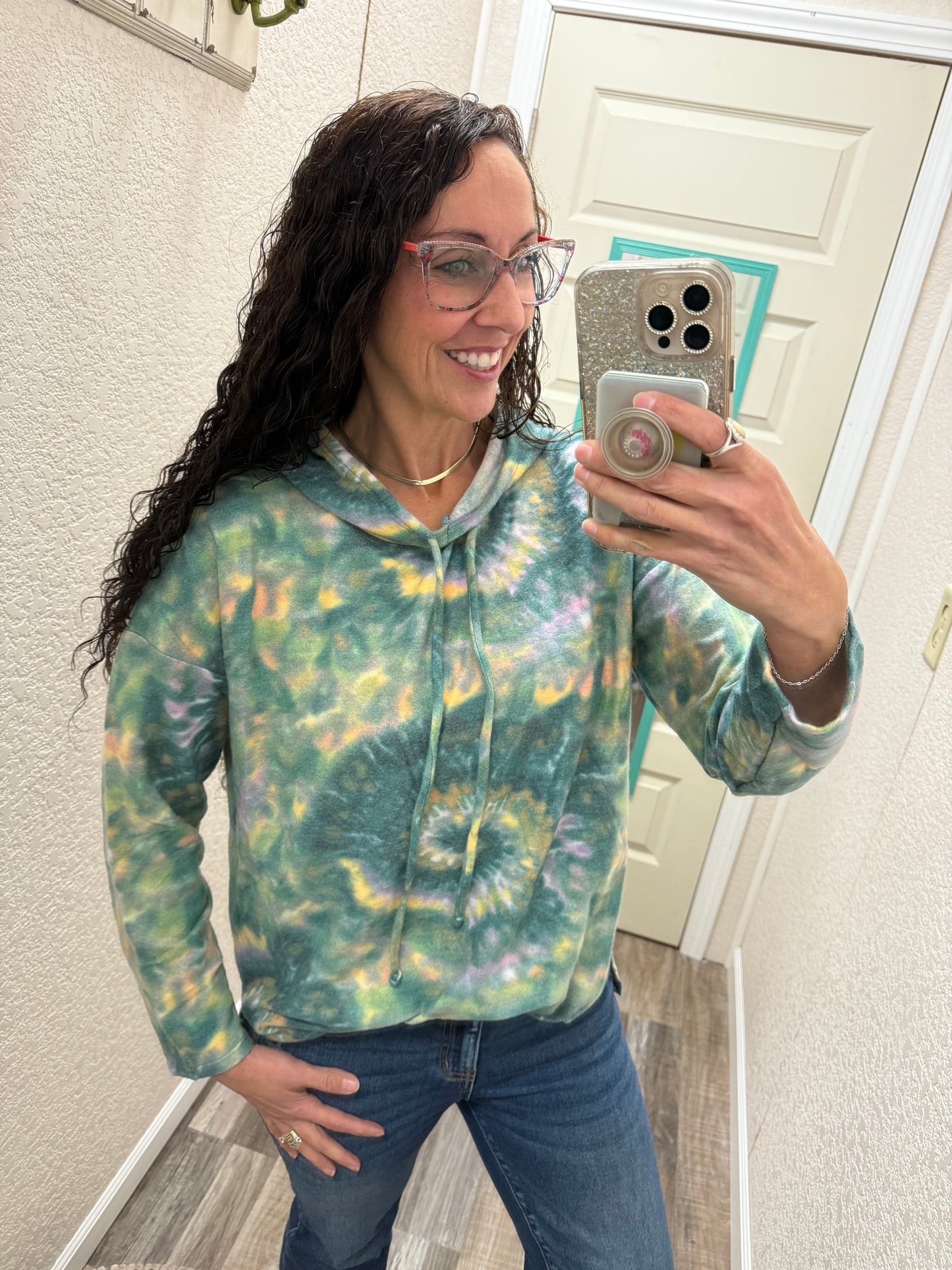 Jessa tie dye hoodie