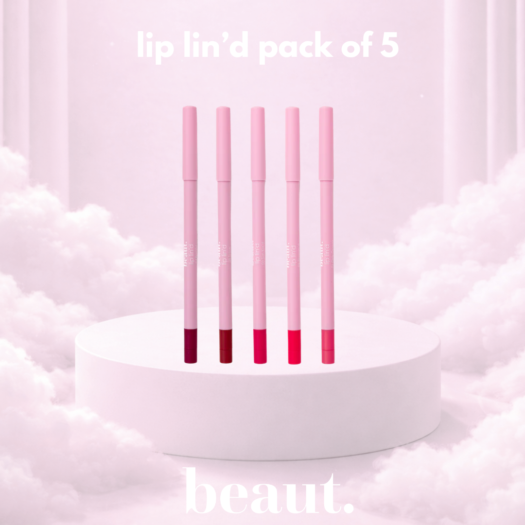 lip lin'd pack of 5
