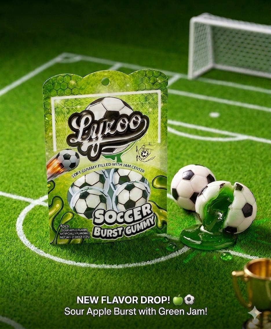 Soccer Ball Burst Gummy