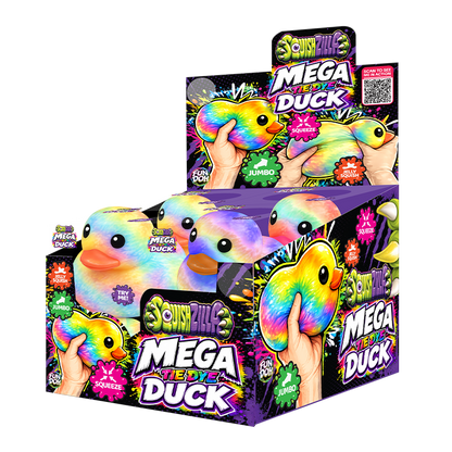 MEGA Tie Dye Duck Squishy
5"
