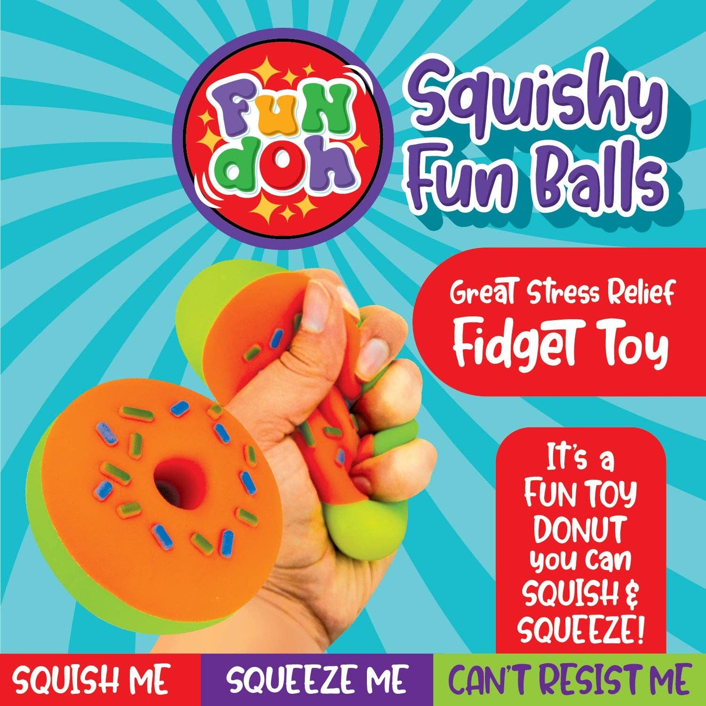 SO MUCH FUN! FUN DOH SQUISHY DONUT