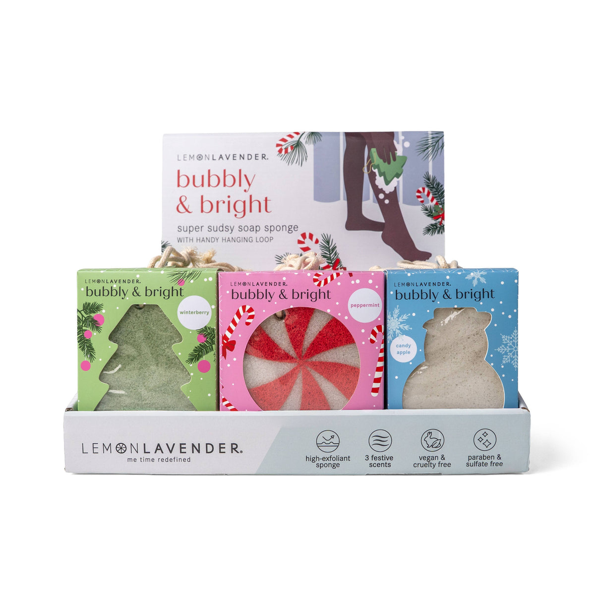 Bubbly and Bright Super Sudsy Soap Sponge