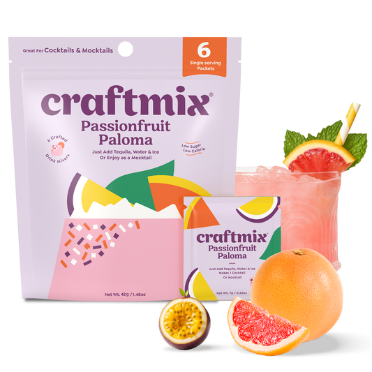 Passionfruit Paloma Cocktail Mixer - 6 Servings Multipack