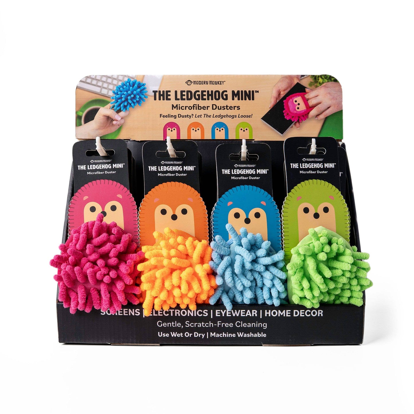 Mini Ledgehog Microfiber Duster