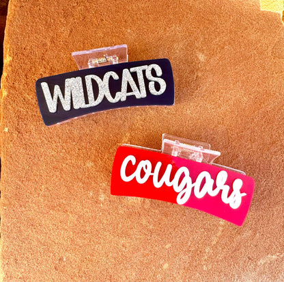 Bulldog Large Hair Claw Clips