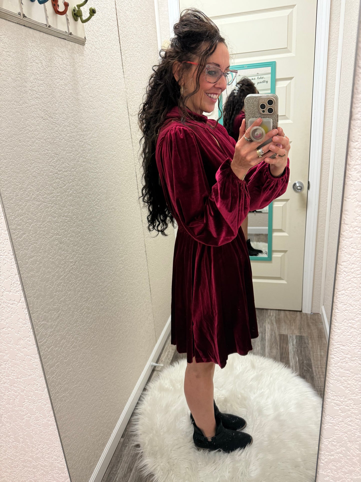 Ruby Sue Velvet Dress
