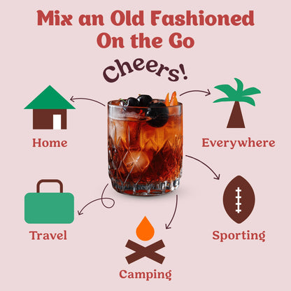 Black Cherry Old Fashioned Mixer - 6 Servings Multipack
