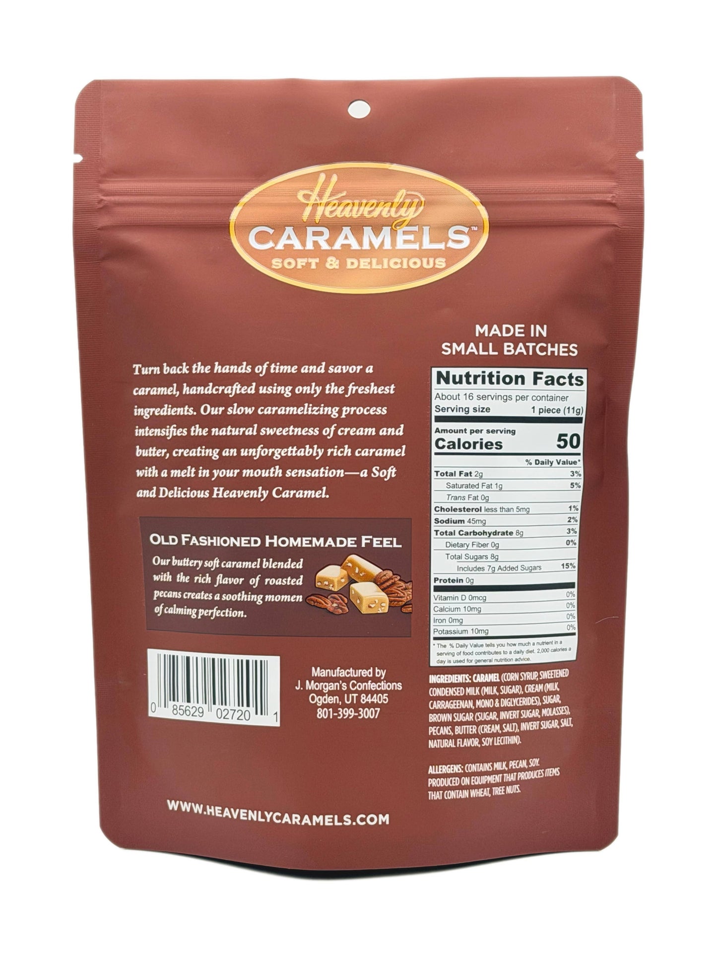  Heavenly Caramels | Pecan Caramels 4.7oz 