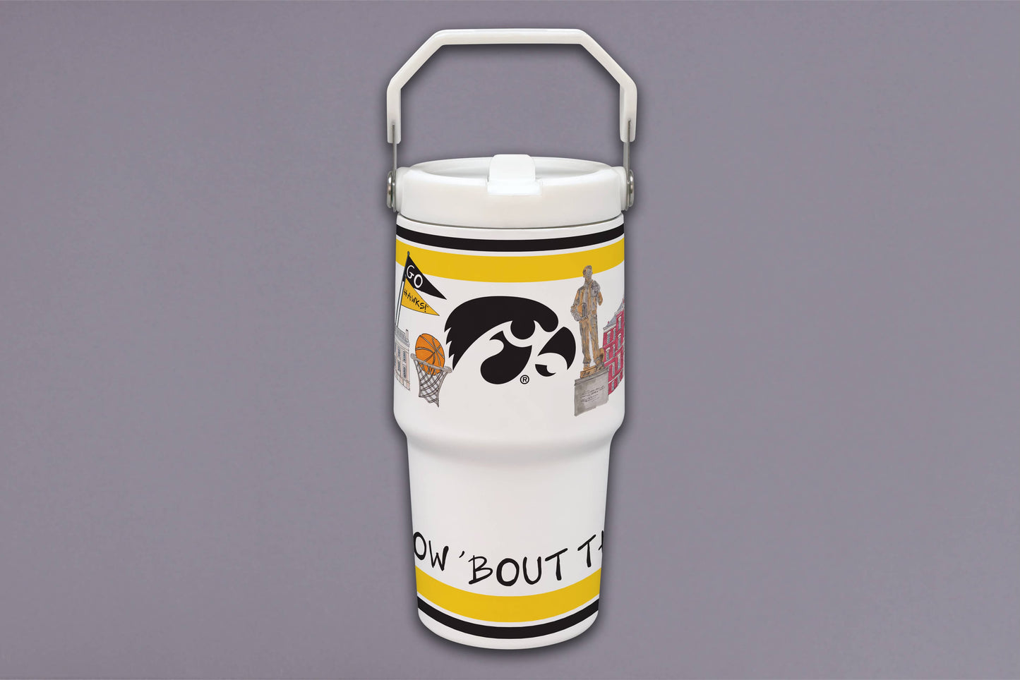 Iowa Flip Lid 20oz Tumbler