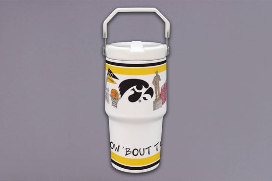Iowa Flip Lid 20oz Tumbler